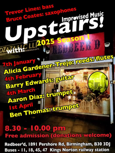 Birmingham : Improv at Redbeer&#039;d 07.01.2025