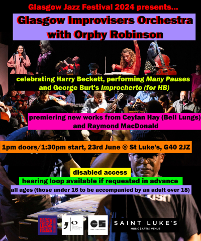 Glasgow Improvisers Orchestra 23.06.2024