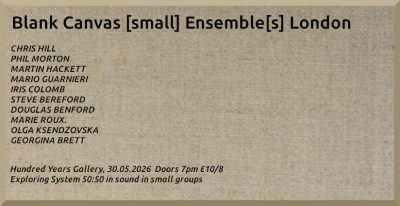 Blank Canvas [small] Ensembles London 30 05 26